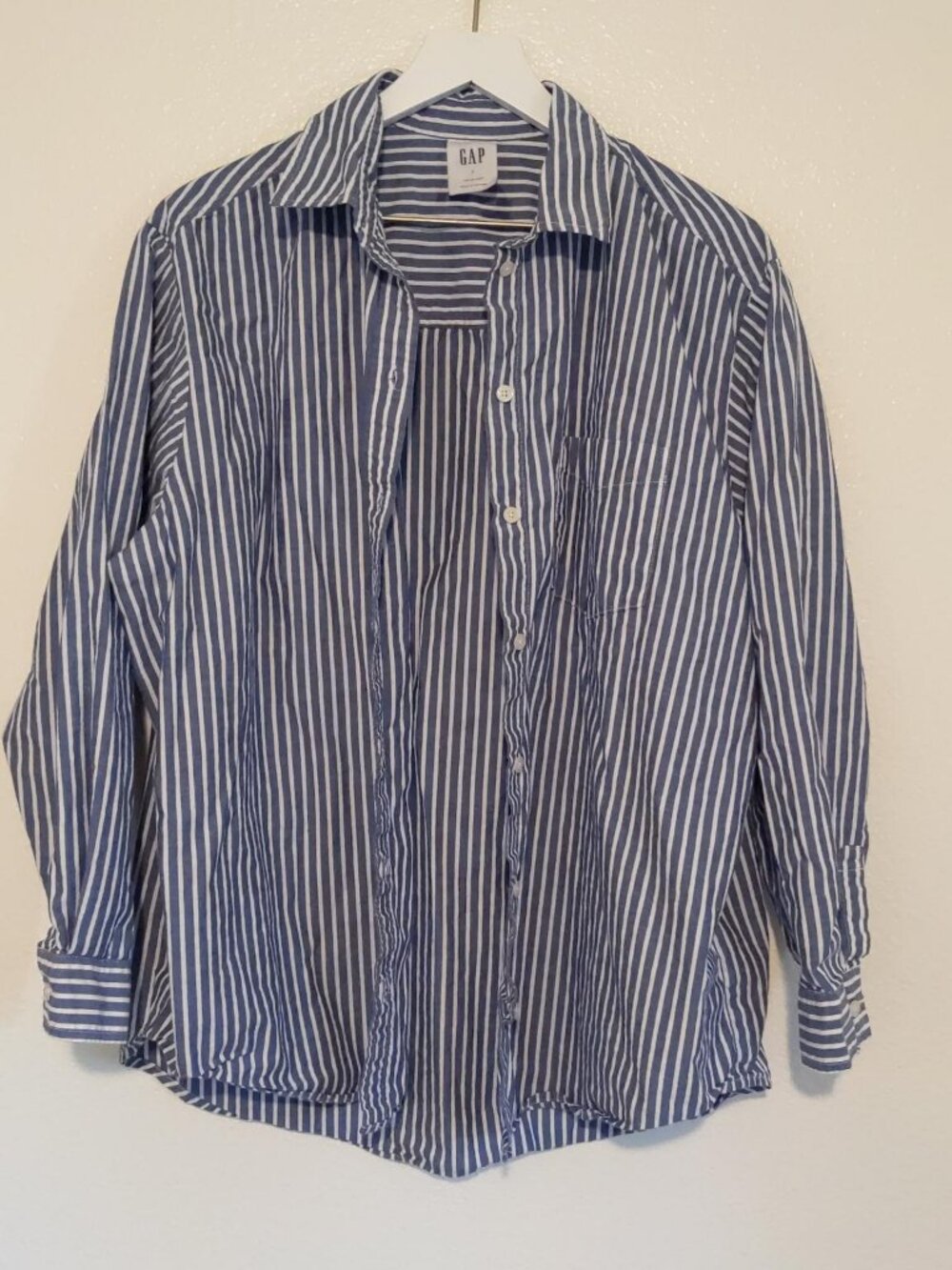 Gap Cotton Poplin Big Shirt - L - like new